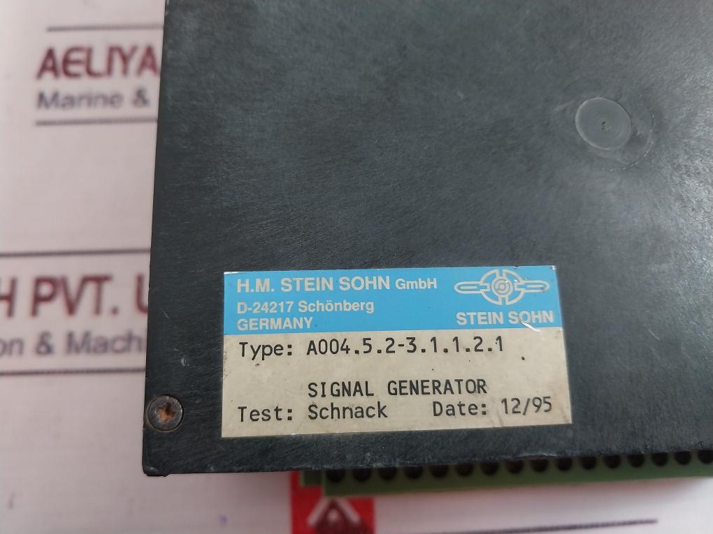 Stein Sohn A004.5.2-3.1.1.2.1 Signal Generator 230Vac