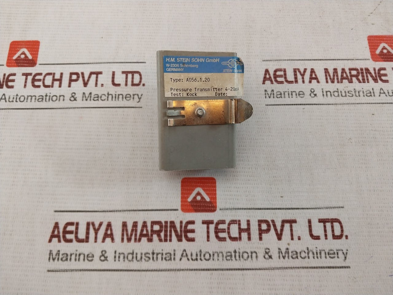 Stein Sohn A056 Pressure Transmitter A056.1.20 4-20Ma Dc 18-32V