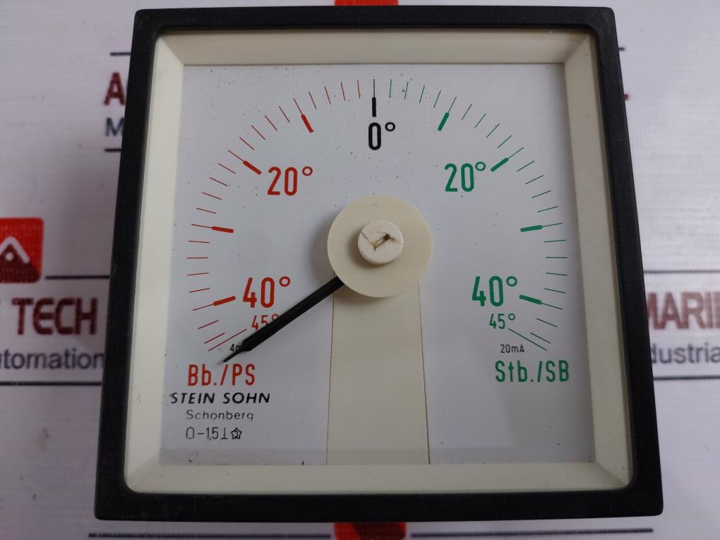 Stein Sohn A070.13.1-10045 Rudder Angle Indicator