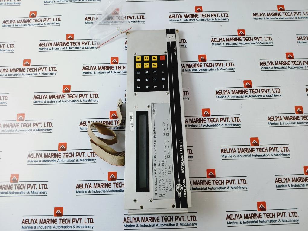 Stein Sohn A106.1 Disturbance Printer UTC Time