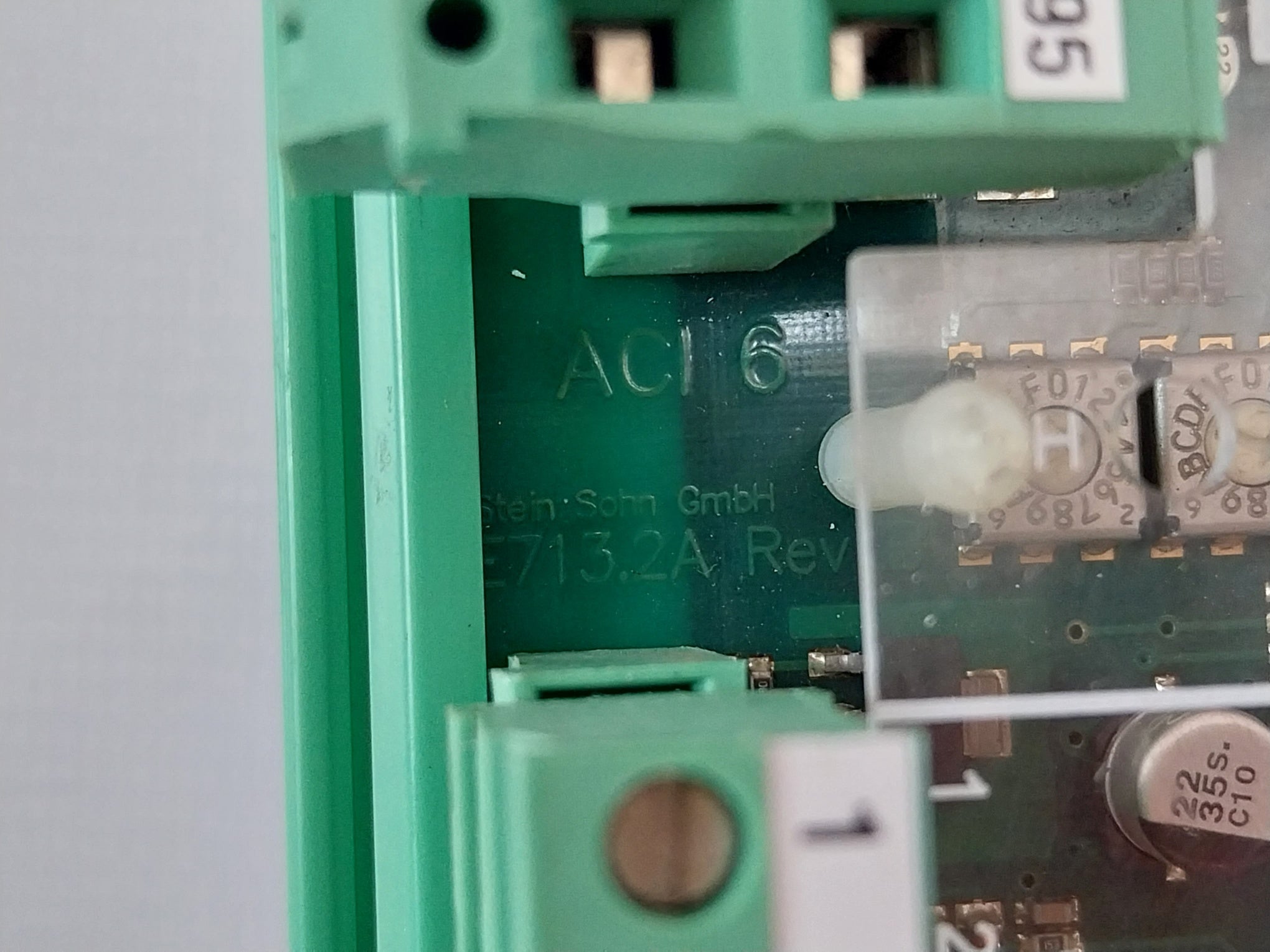 Stein Sohn Aci 6 Plus F101003A Analog Input Module