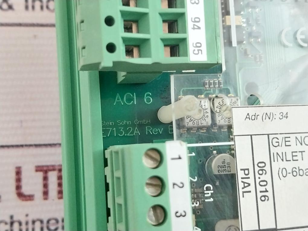 Stein Sohn Aci 6 Plus Input Module F101003A