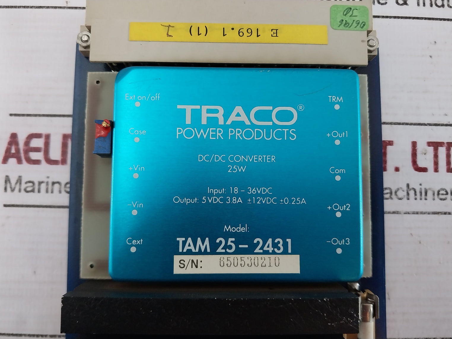 Stein Sohn Camos 6809 Binary And Analog Data Acquisition Unit A102.1 Tam 25-2431