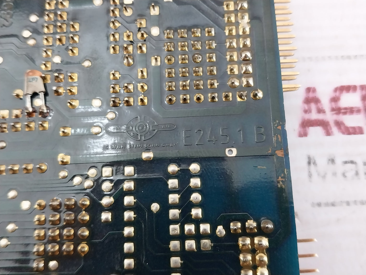 Stein Sohn Camos 6809 Binary And Analog Data Acquisition Unit A102.1 Tam 25-2431