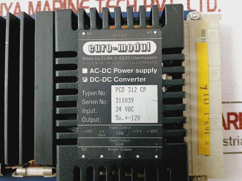 Stein Sohn Camos 6809 Binary And Analog Data Acquisition Unit A105.3 V.01.01