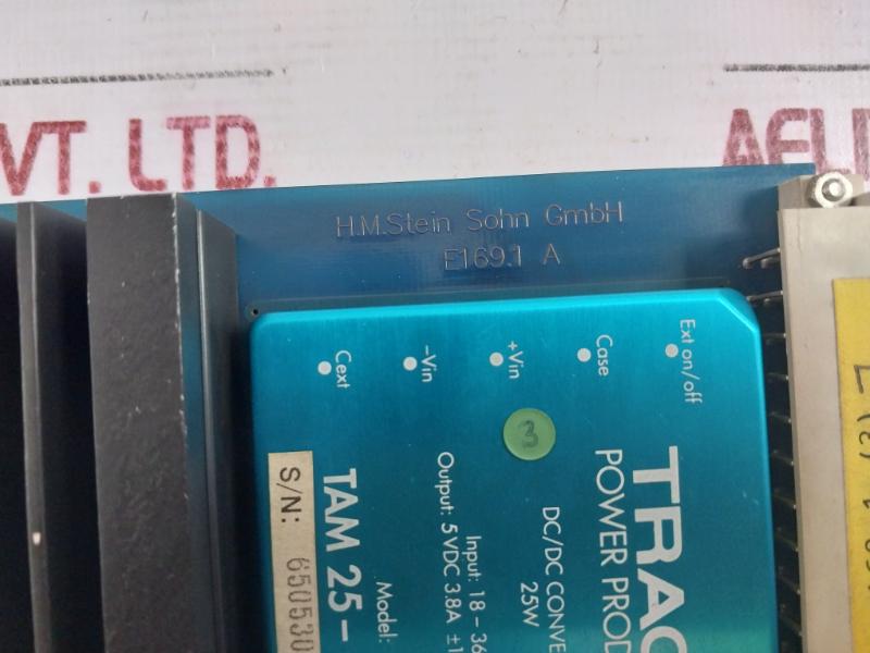 Stein Sohn Camos 6809 Binary And Analog Data Acquisition Unit A113.1 25W