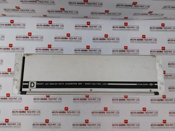 Stein Sohn Camos 6809 Binary And Analog Data Acquisition Unit A113.1