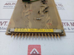 Stein Sohn E 235.1 Printed Circuit Board 90-0728 F17 P14