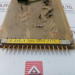 Stein Sohn E 235.1 Printed Circuit Board 90-0728 F17 P14