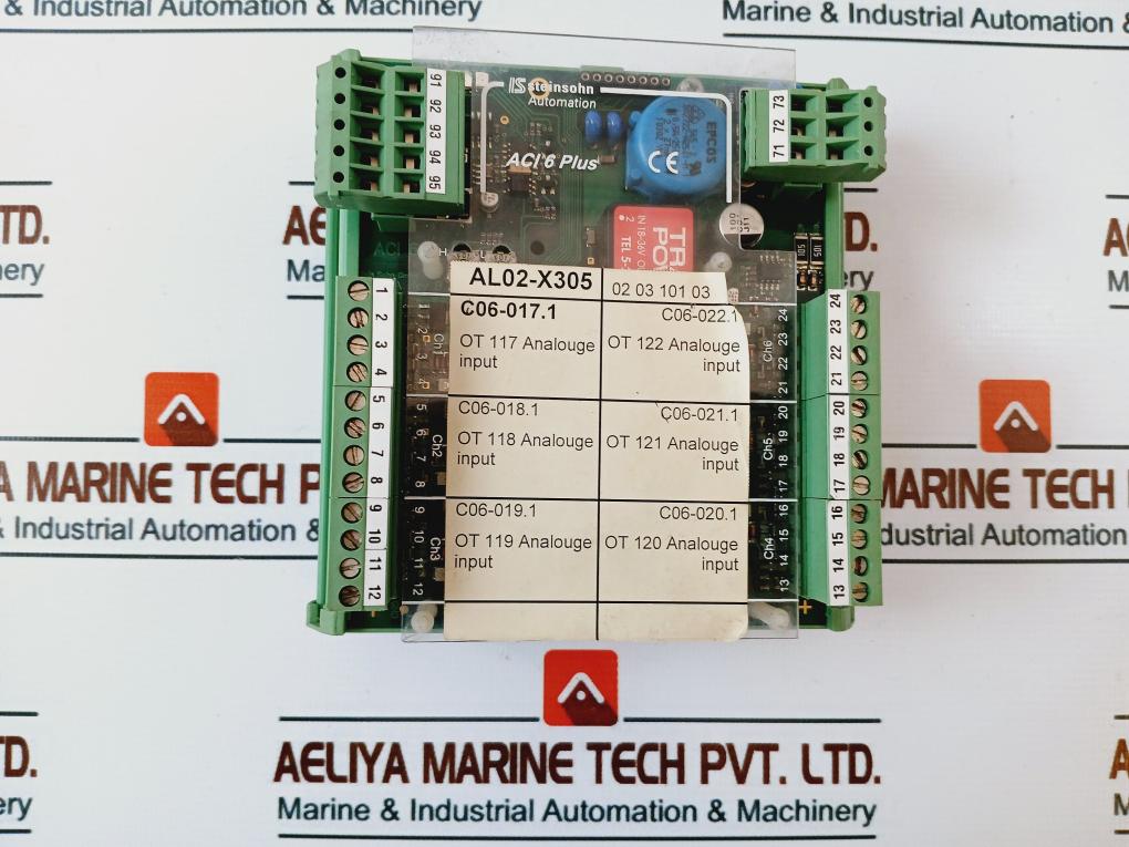 Stein Sohn F101003A Analog Current Input-6 Plus Module
