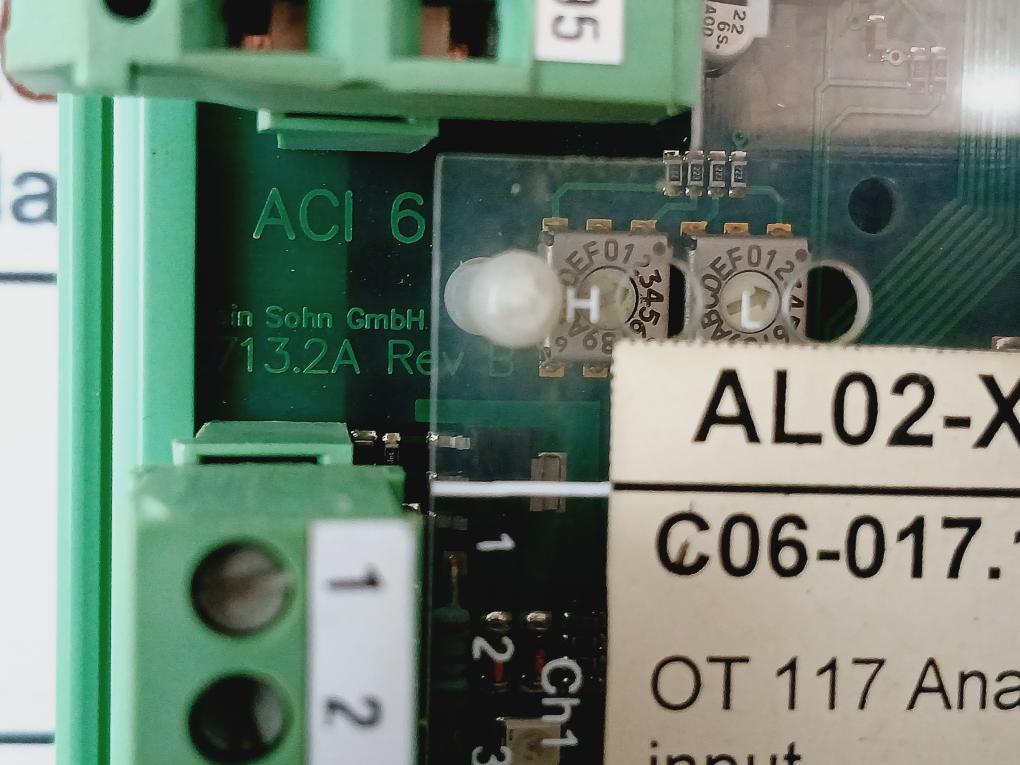 Stein Sohn F101003A Analog Current Input-6 Plus Module