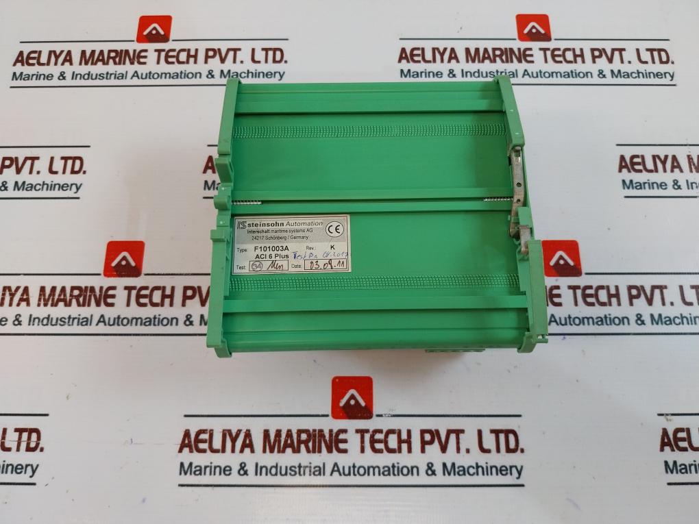 Stein Sohn F101003A Analog Current Input-6 Plus Module Rev. K