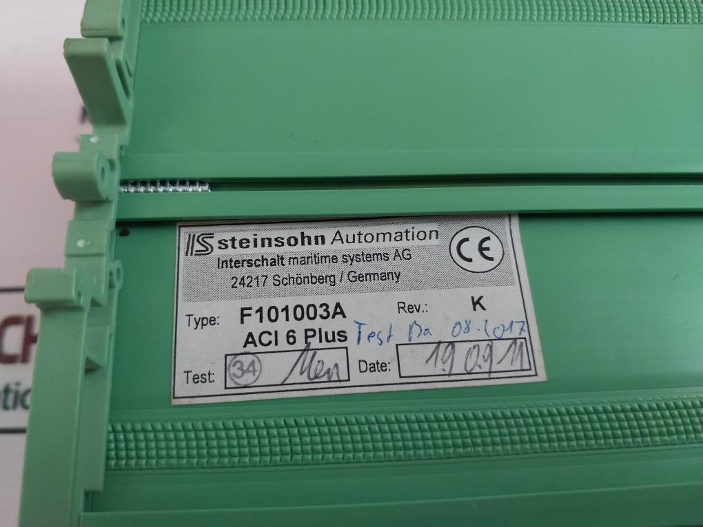 Stein Sohn F101003A Analog Current Input 6 Plus Module