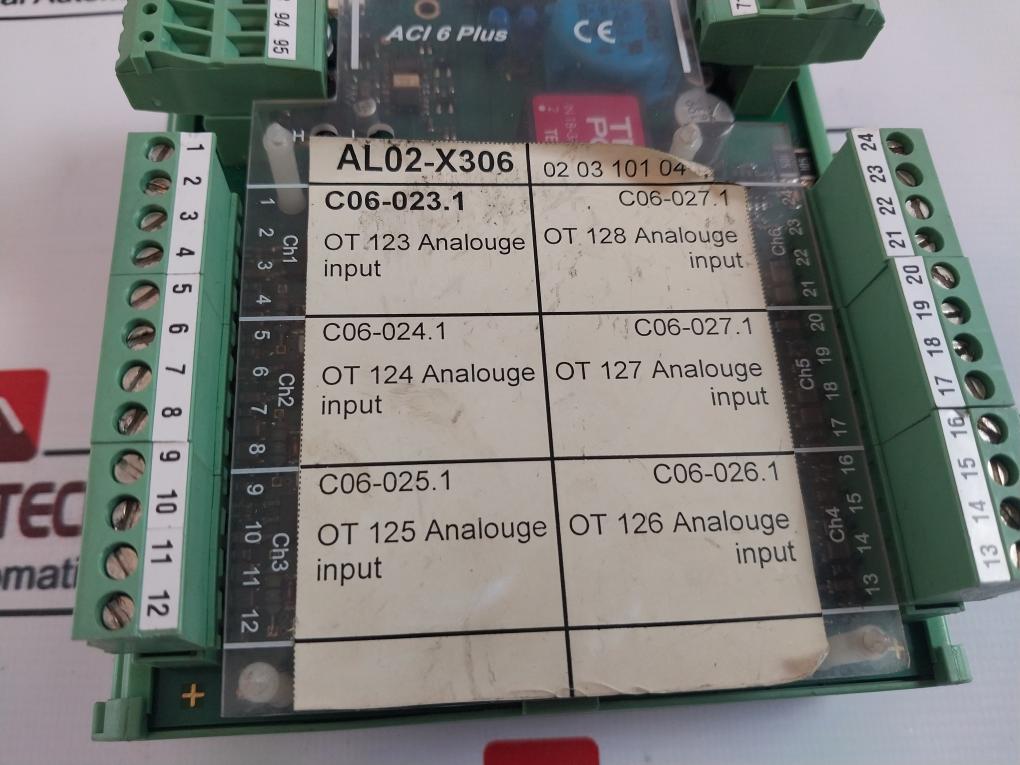 Stein Sohn F101003A Analog Current Input 6 Plus Module