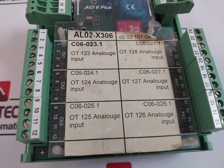 Stein Sohn F101003A Analog Current Input 6 Plus Module
