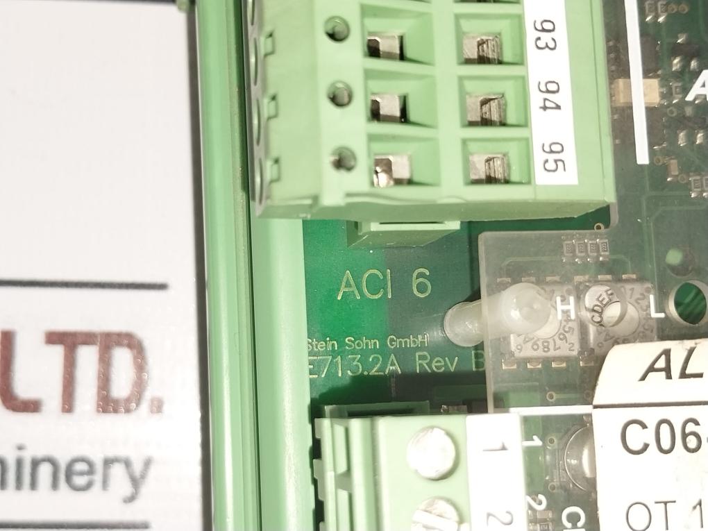 Stein Sohn F101003A Analog Current Input 6 Plus Module