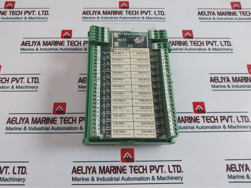 Stein Sohn F105003 A 24-digital Contact Input Module Rev D