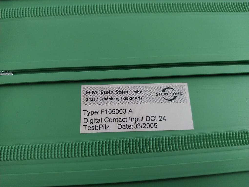 Stein Sohn F105003 A Digital Contact Input-24 Module