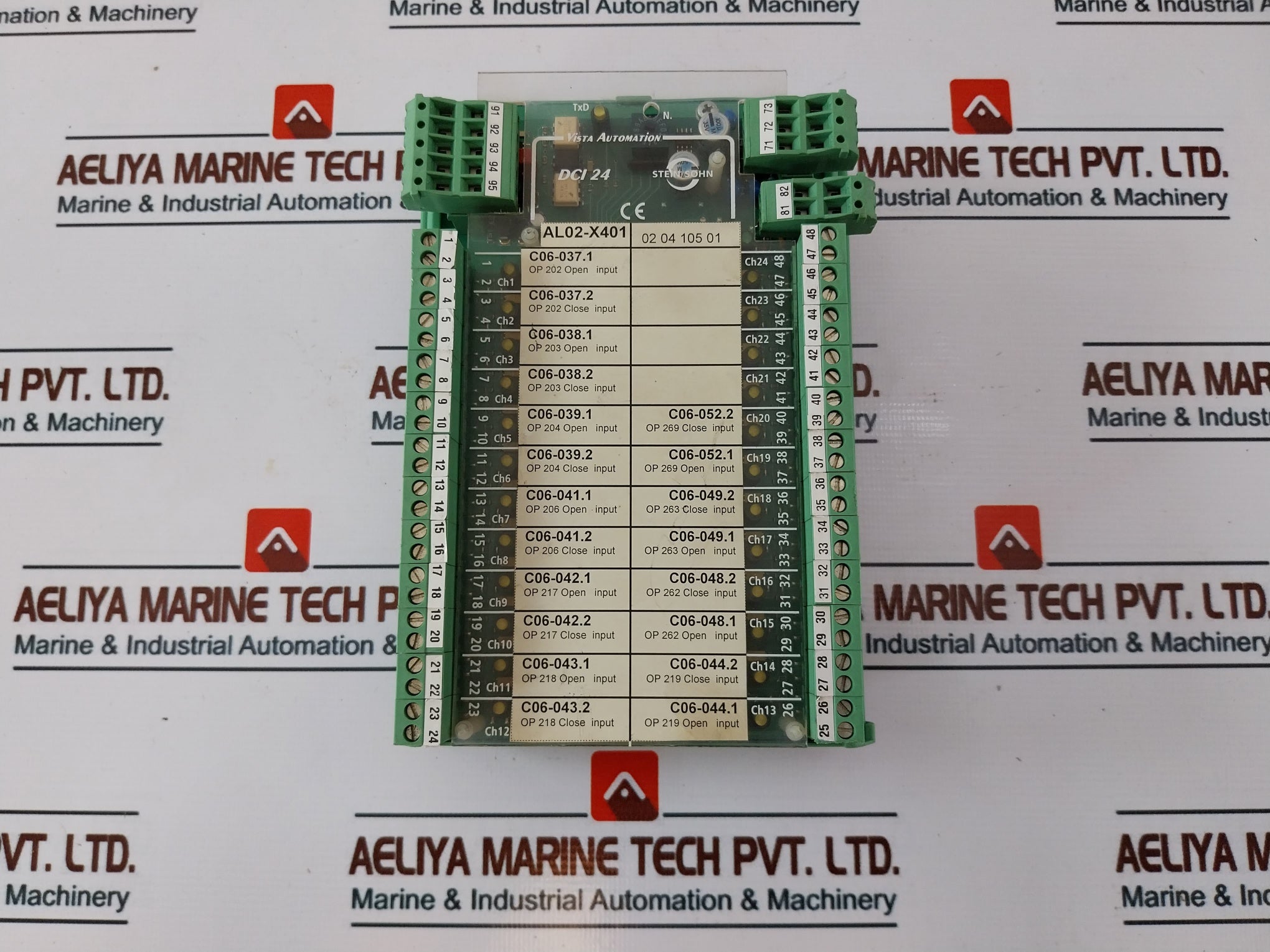 Stein Sohn F105003 A Digital Contact Input Module Rev.D