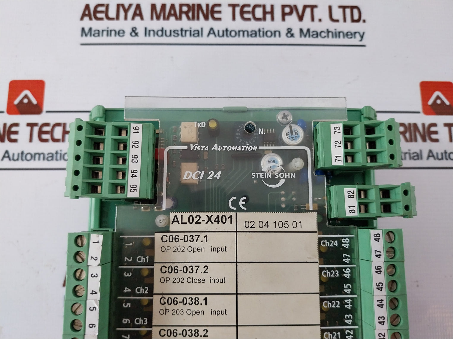 Stein Sohn F105003 A Digital Contact Input Module Rev.D