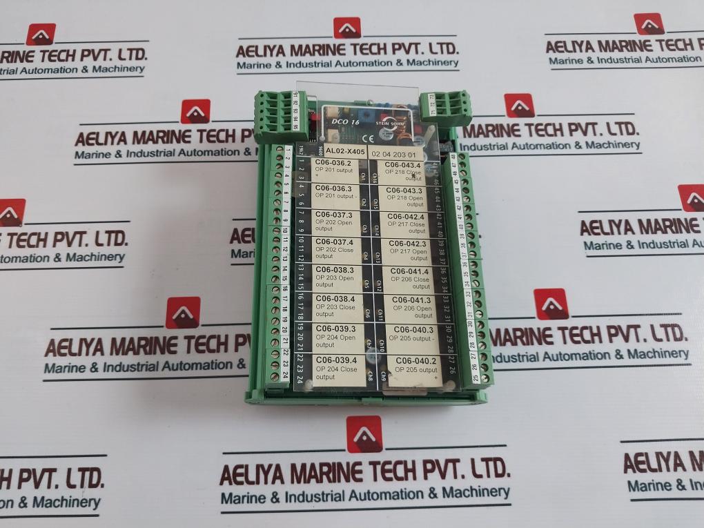 Stein Sohn F203 001 A 16-digital Contact Output Module Rev B