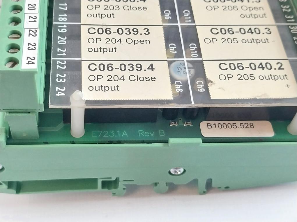 Stein Sohn F203 001 A 16-digital Contact Output Module Rev B