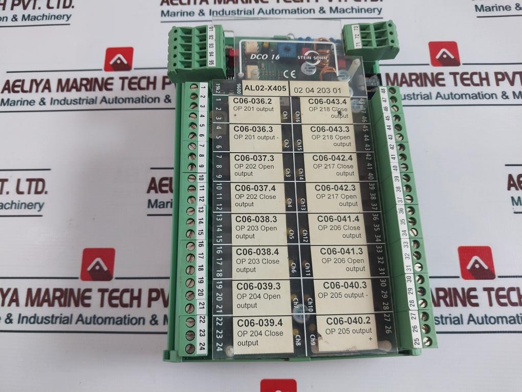 Stein Sohn F203 001 A 16-digital Contact Output Module Rev B