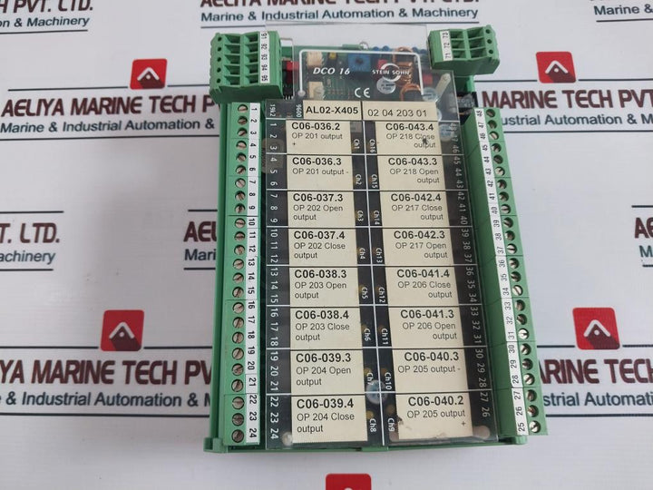 Stein Sohn F203 001 A 16-digital Contact Output Module Rev B
