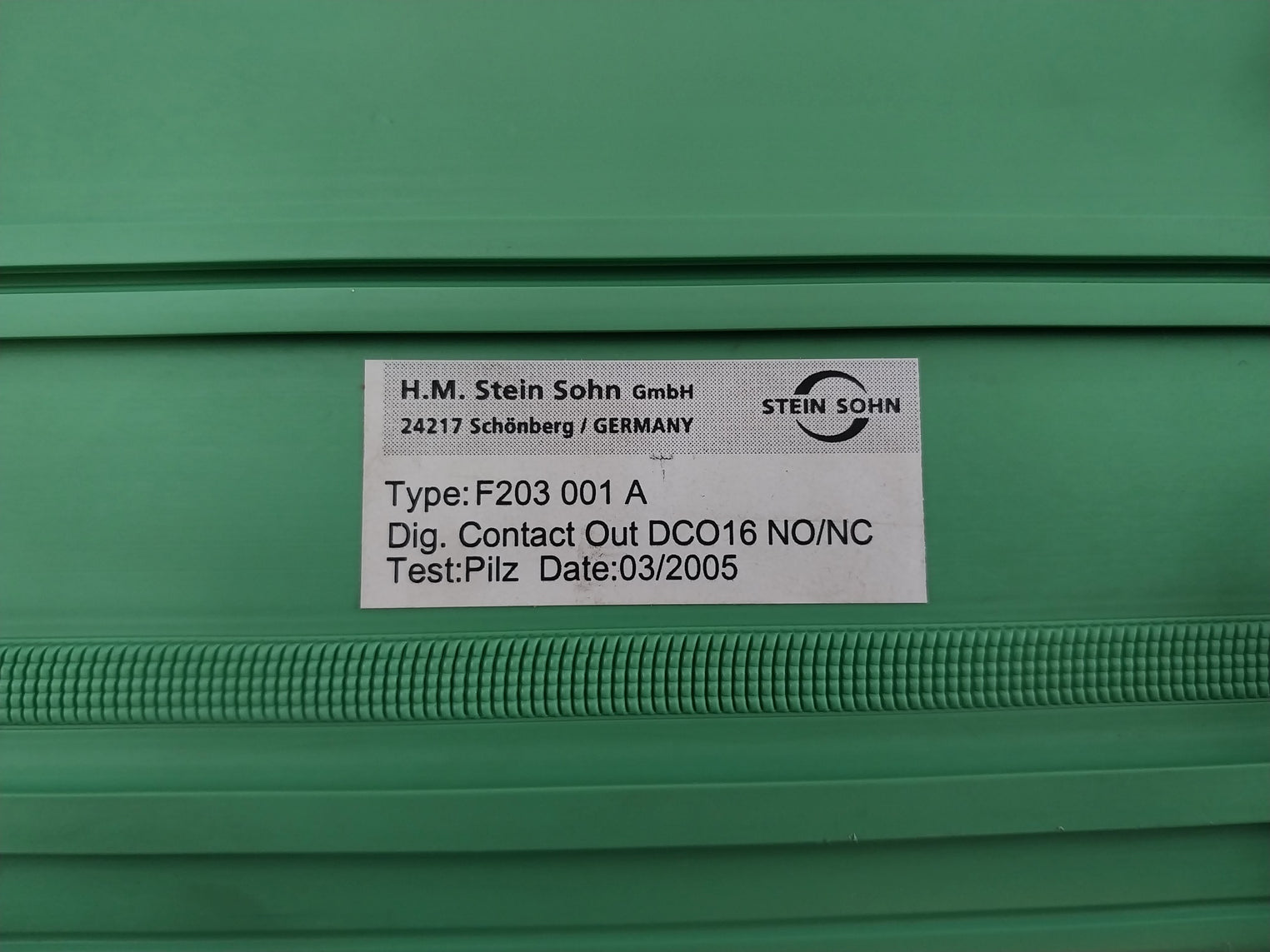 Stein Sohn F203 001 A Digital Contact Output