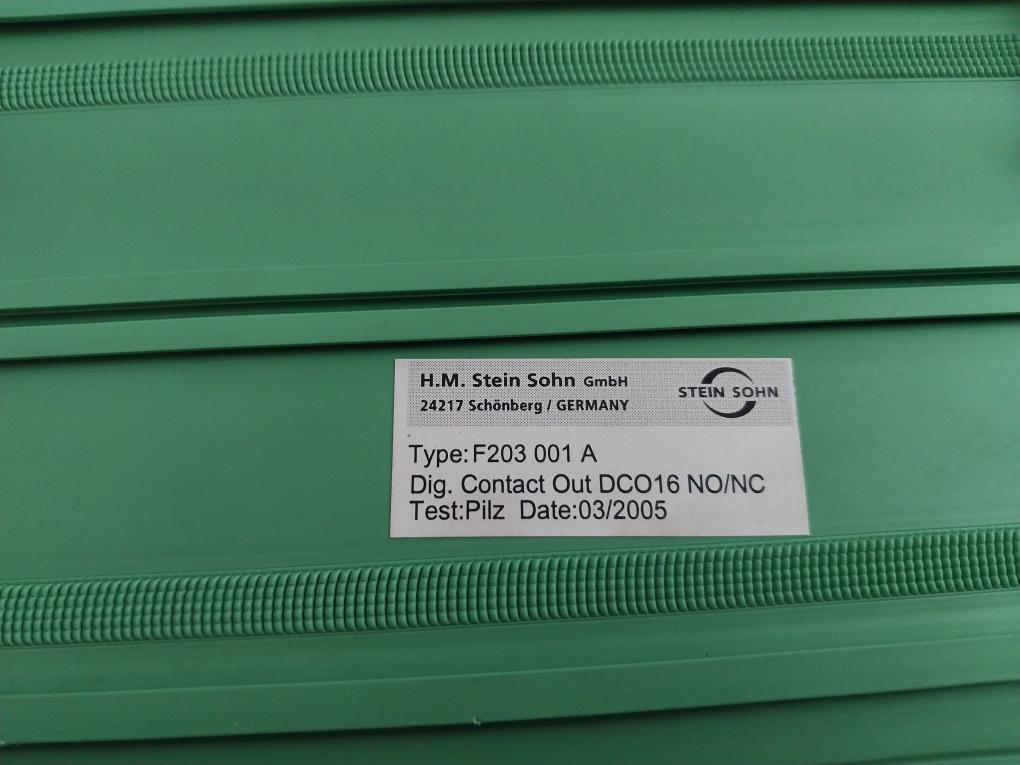 Stein Sohn F203 001 A Digital Contact Output-16 Module