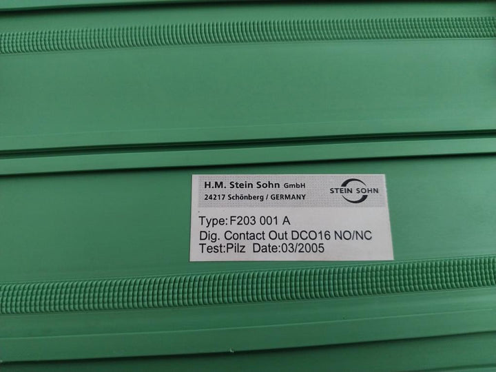 Stein Sohn F203 001 A Digital Contact Output-16 Module