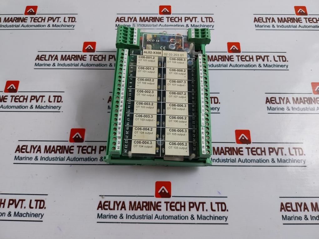 Stein Sohn F203 001 A Digital Contact Output 16 No/Nc Module Rev. B