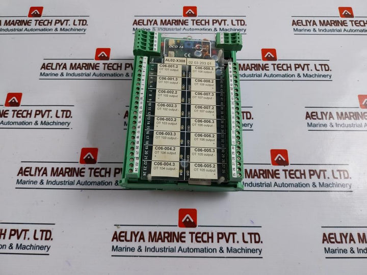 Stein Sohn F203 001 A Digital Contact Output 16 No/Nc Module Rev. B
