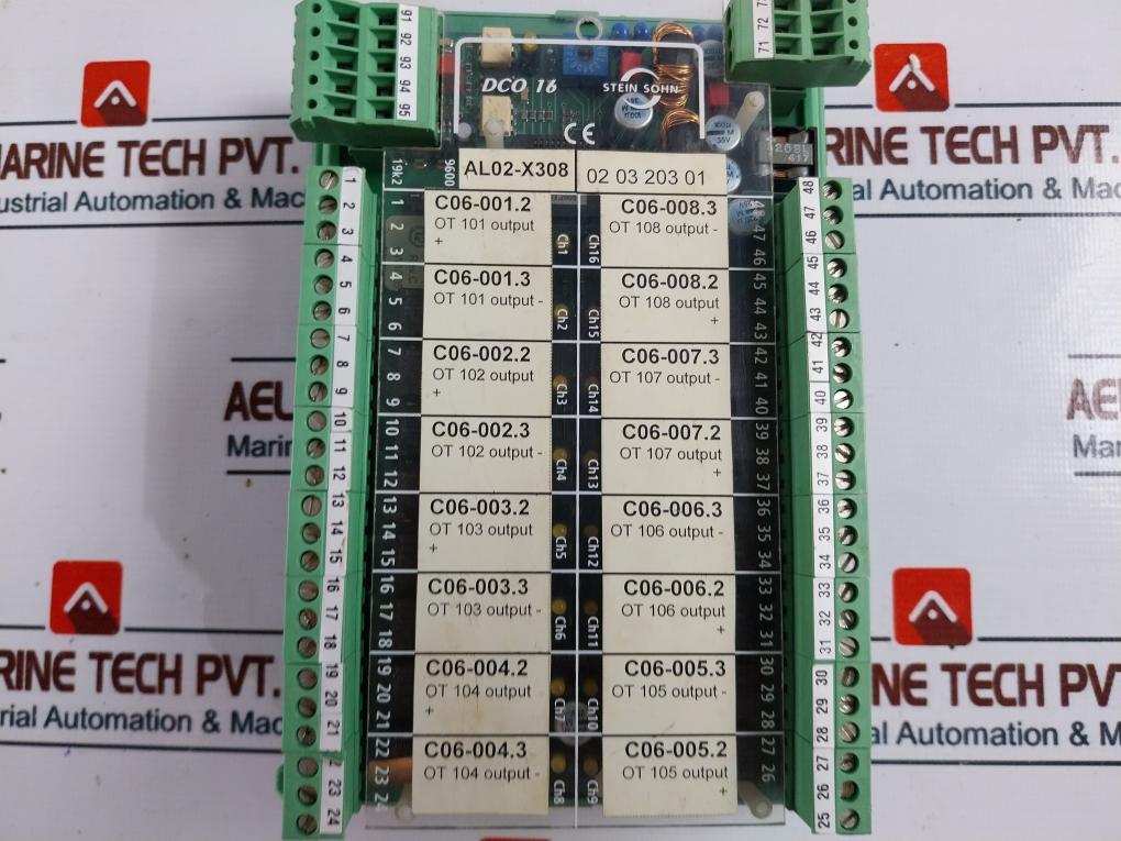 Stein Sohn F203 001 A Digital Contact Output 16 No/Nc Module Rev. B