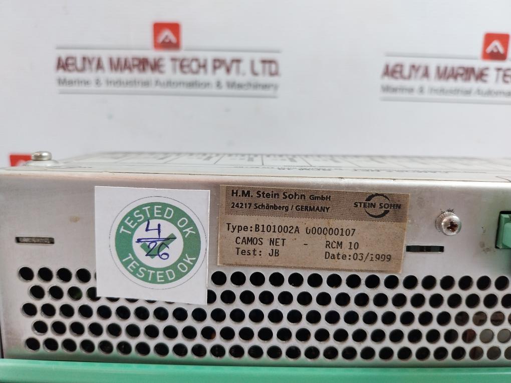 Stein Sohn Reefer Container Monitoring Node B101002A 000000107