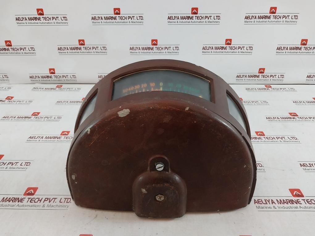 Stein Sohn Rze-3D 220/60 Rudder Angle Indicator 4803/2 85, Bb P -50-0-50 Stb S
