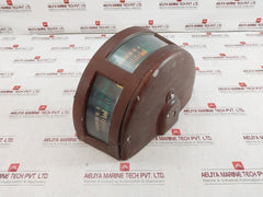Stein Sohn Rze-3D 220/60 Rudder Angle Indicator 4803/2 85, Bb P -50-0-50 Stb S
