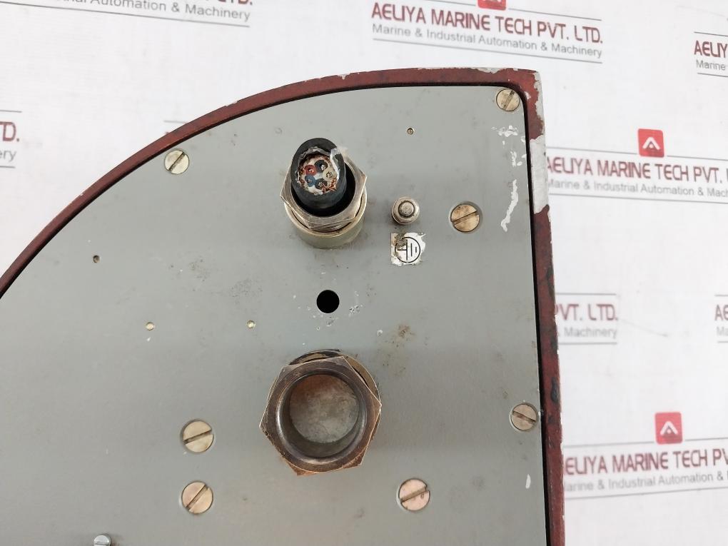 Stein Sohn Rze-3D 220/60 Rudder Angle Indicator 4803/2 85, Bb P -50-0-50 Stb S