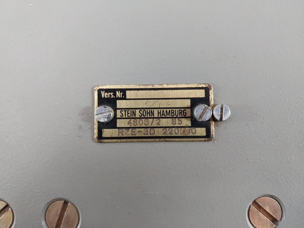 Stein Sohn Rze-3D 220/60 Rudder Angle Indicator 4803/2 85, Bb P -50-0-50 Stb S