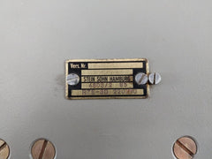 Stein Sohn Rze-3D 220/60 Rudder Angle Indicator 4803/2 85, Bb P -50-0-50 Stb S