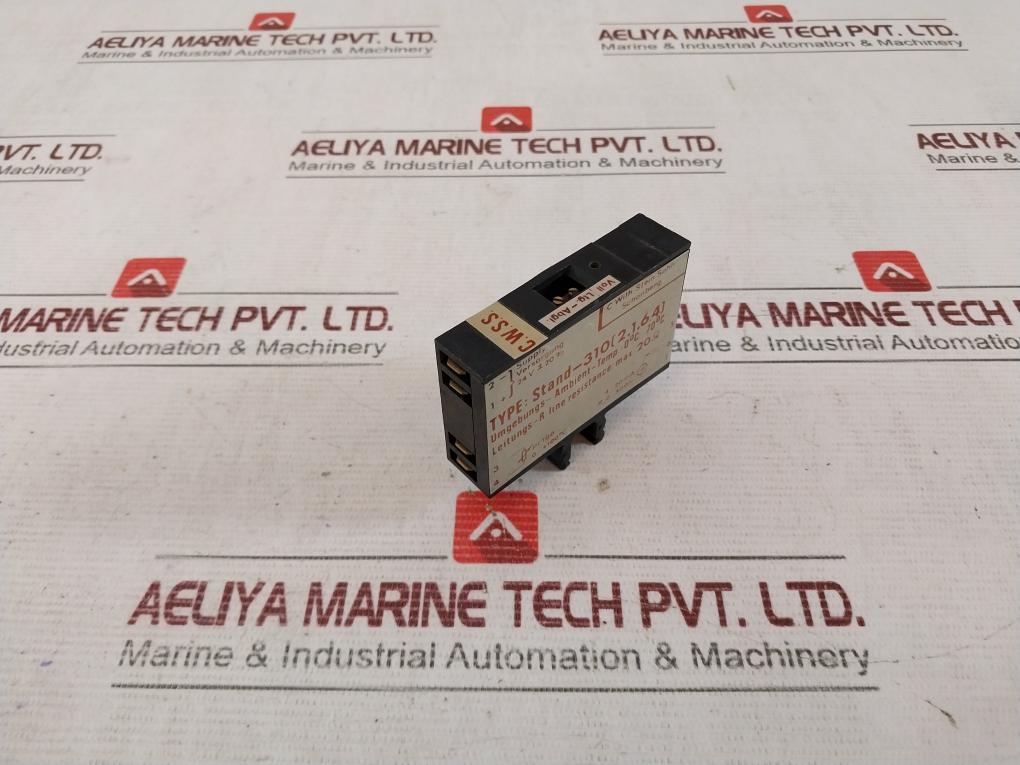 Stein Sohn Stand-310 [2.1.6.4] Plug In Relay Pt100 4-20Ma