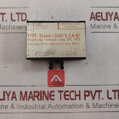Stein Sohn Stand-310 [2.1.6.4] Plug In Relay Pt100 4-20Ma