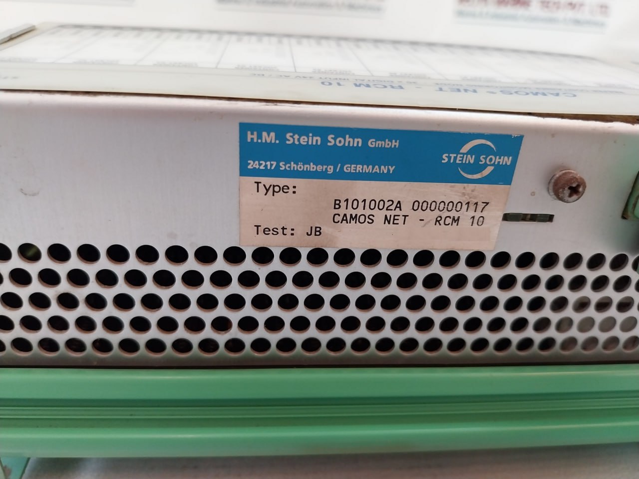 Stein Sohn B101002A 000000117 Reefer Container Monitoring Node