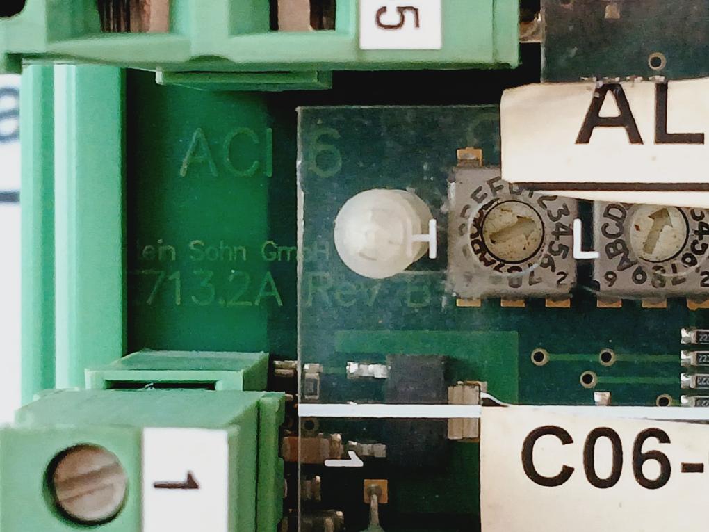 Steinsohn Automation F101003A Aci-6 Plus Analog Current Input Module