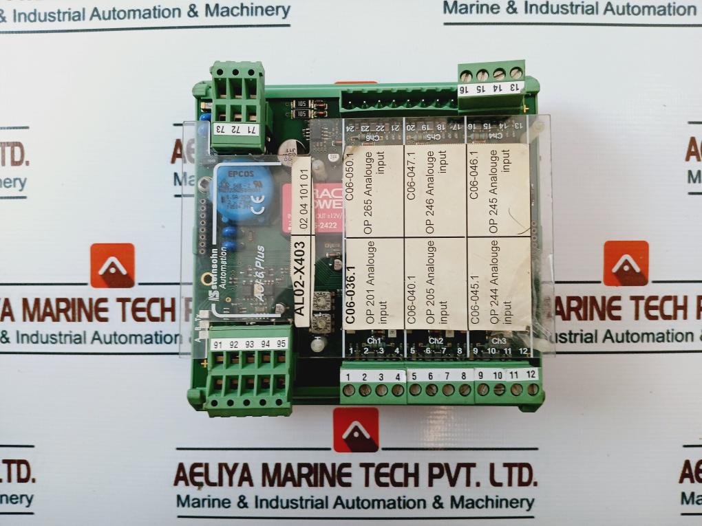 Steinsohn Automation F101003A Aci-6 Plus Analog Current Input Module