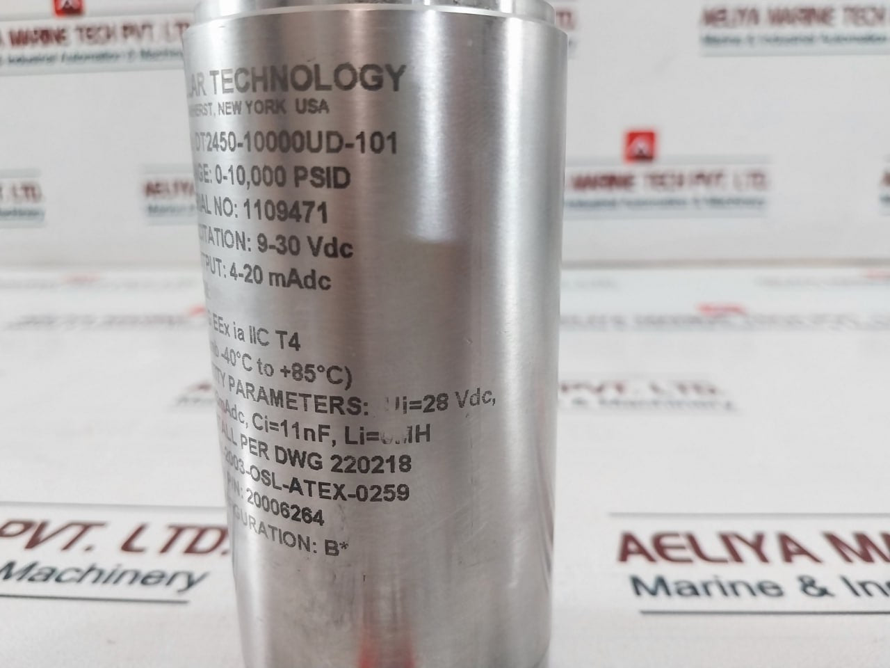 Stellar Dt2450-10000Ud-101 Differential Pressure Transducer 4-20 Ma Atex