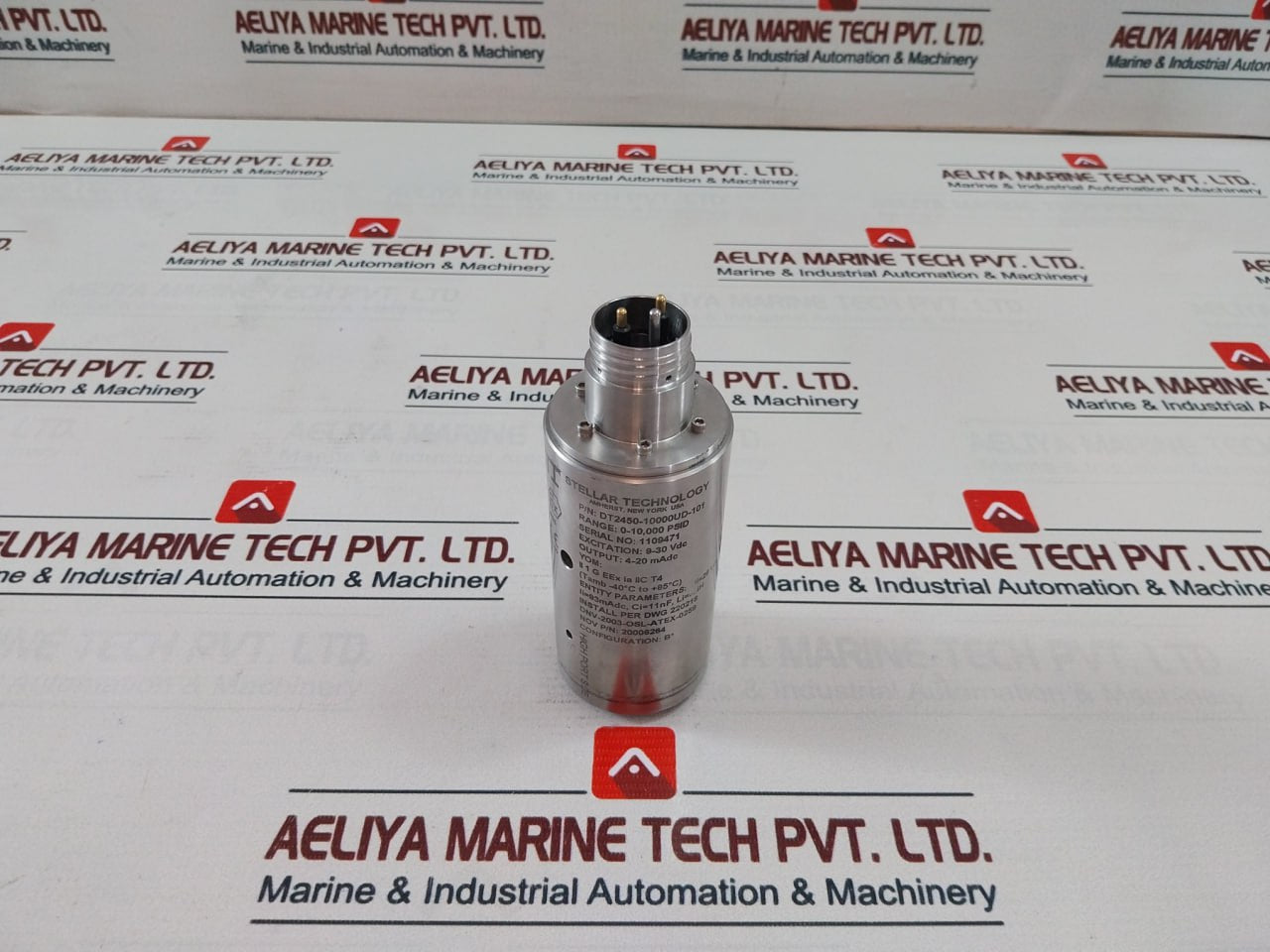 Stellar Dt2450-10000Ud-101 Differential Pressure Transducer 4-20 Ma Atex