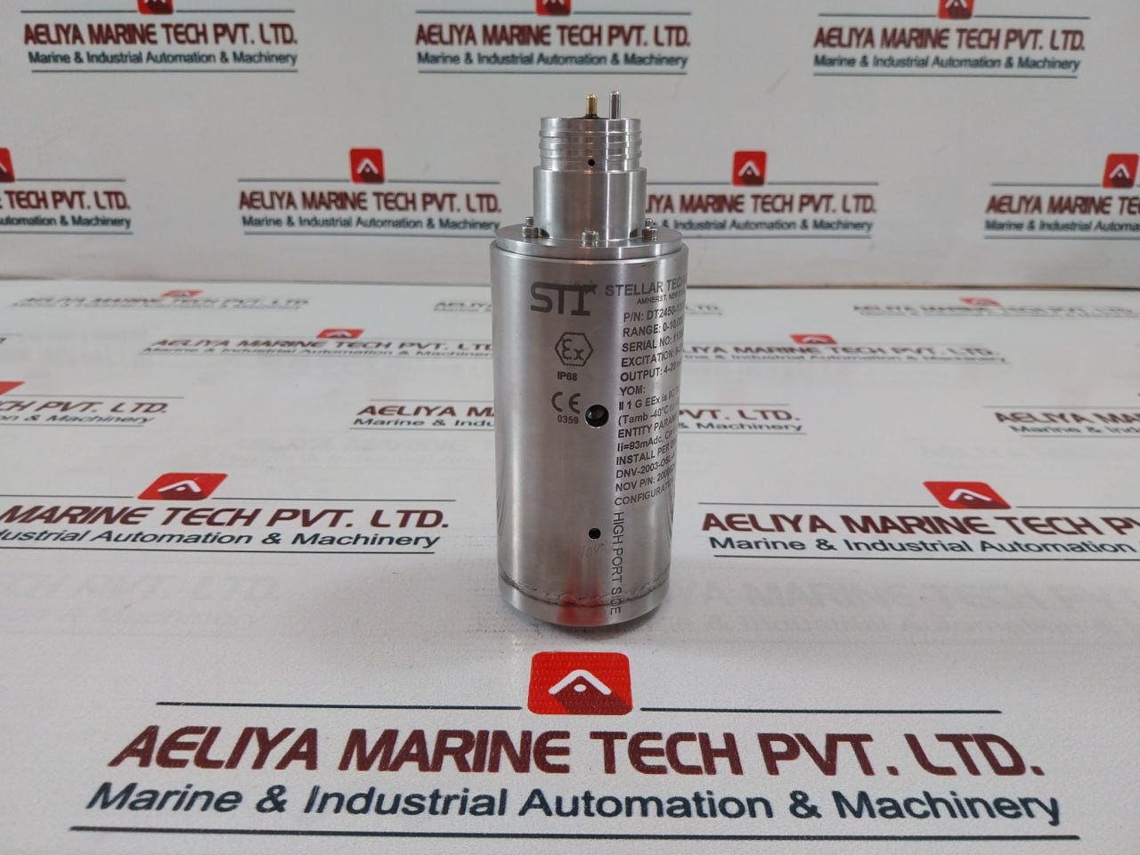 Stellar Dt2450-10000Ud-101 Differential Pressure Transducer 4-20 Ma Atex