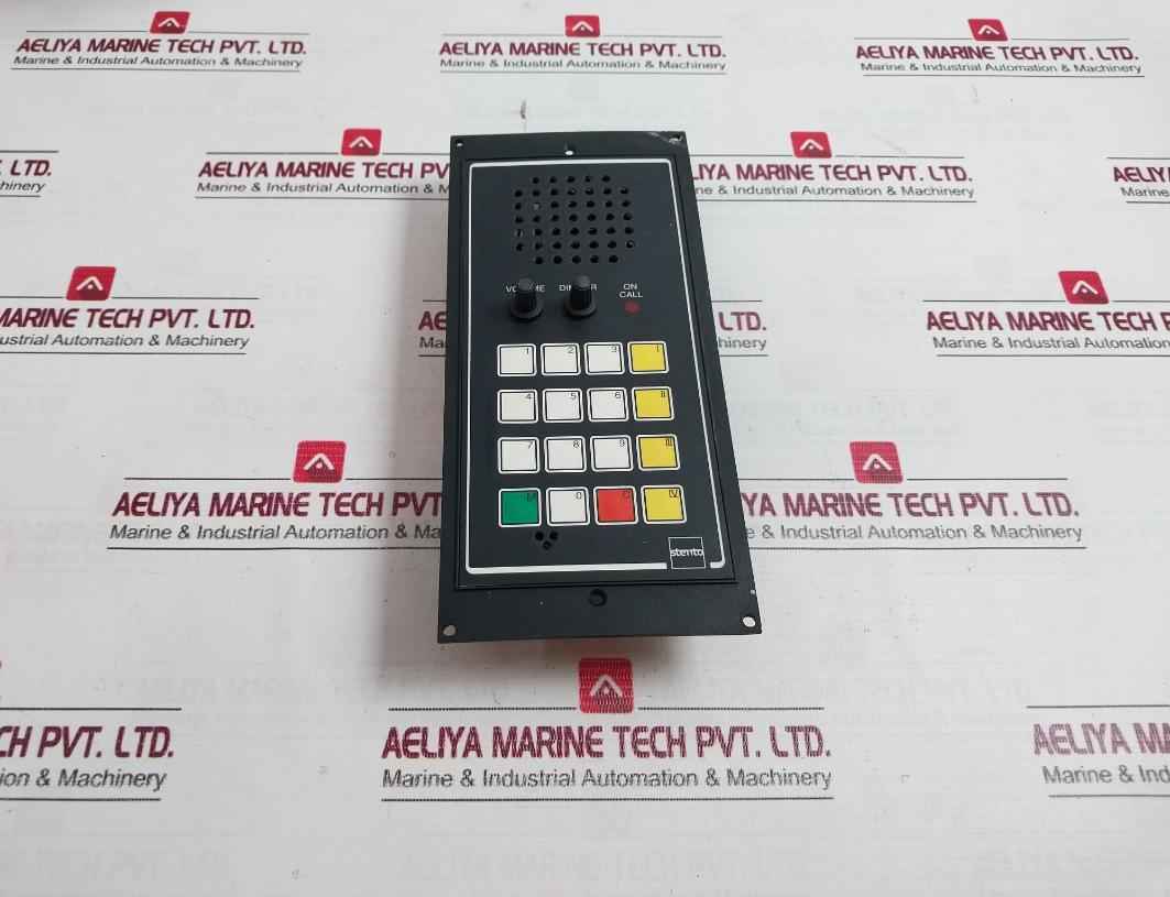 Stentofon 6974/2 Main Station For Flush Mounting