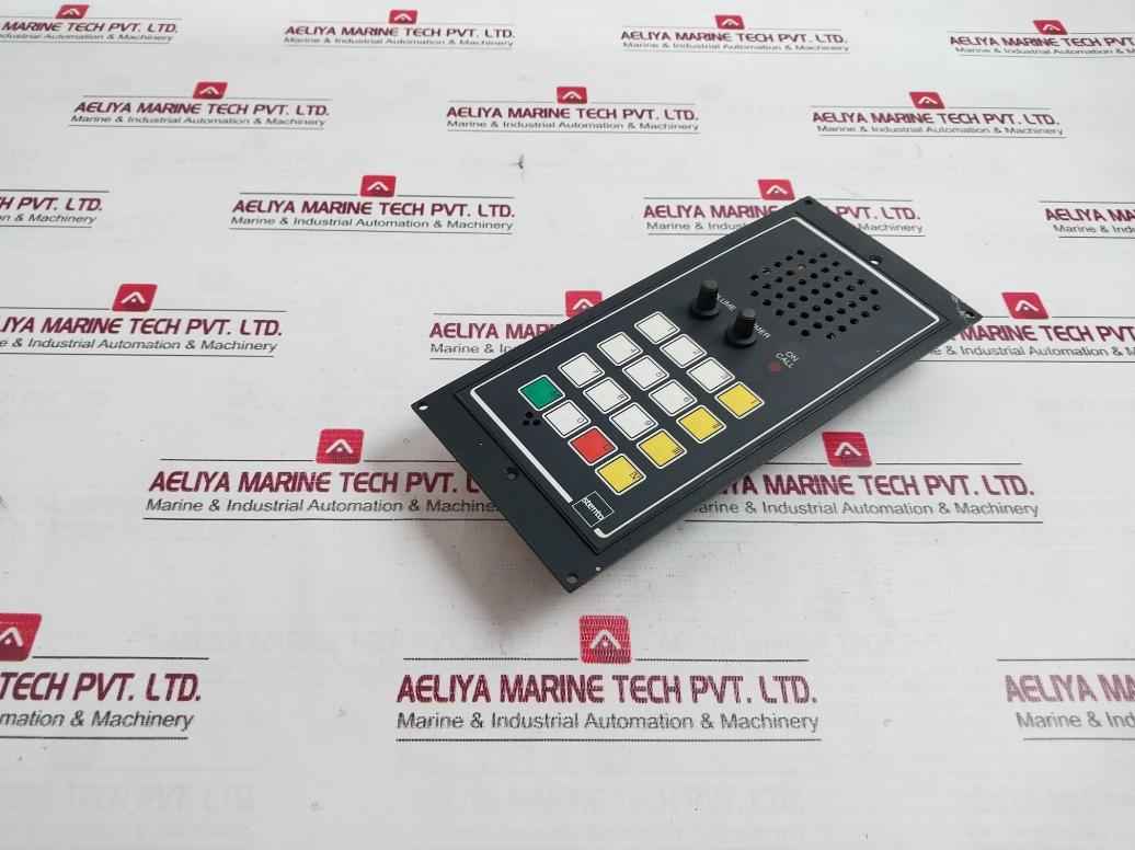 Stentofon 6974/2 Main Station For Flush Mounting